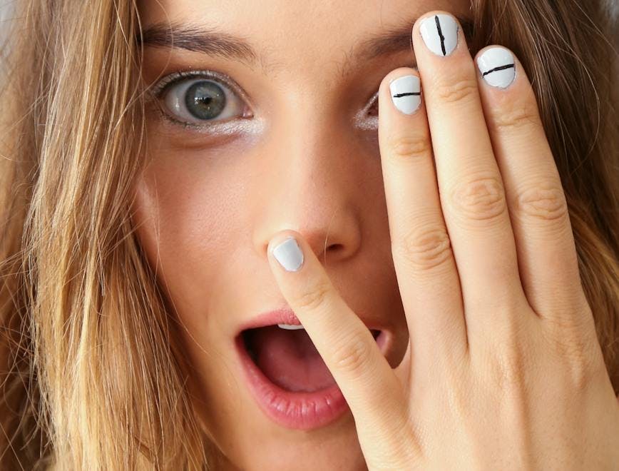 fashion manicure new york ny person human nail face