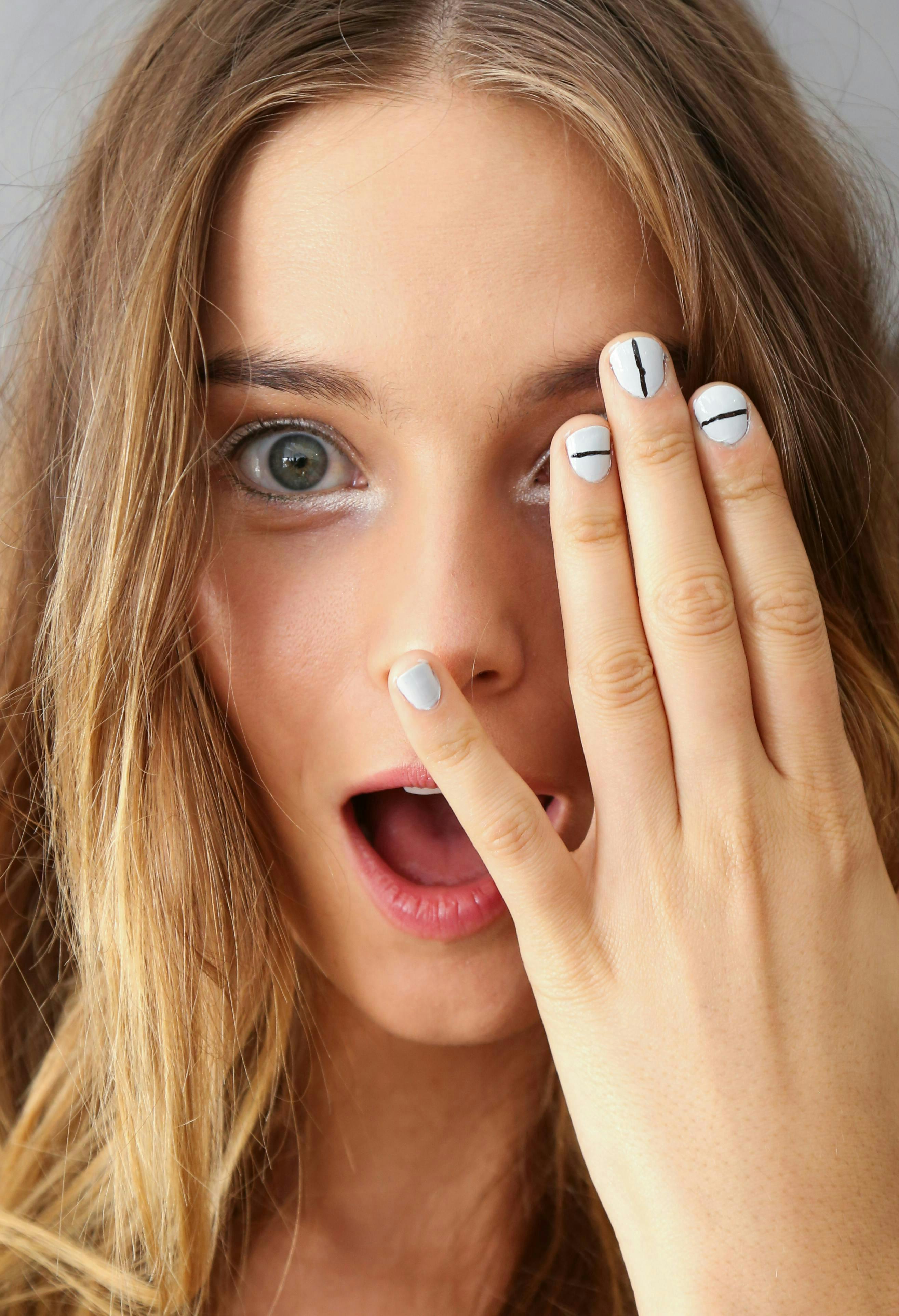 fashion manicure new york ny person human nail face