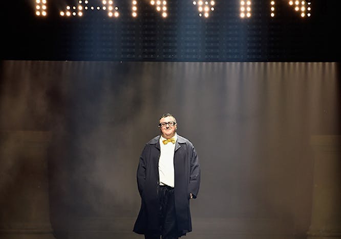 catwalk paris lighting stage clothing apparel spotlight led person human