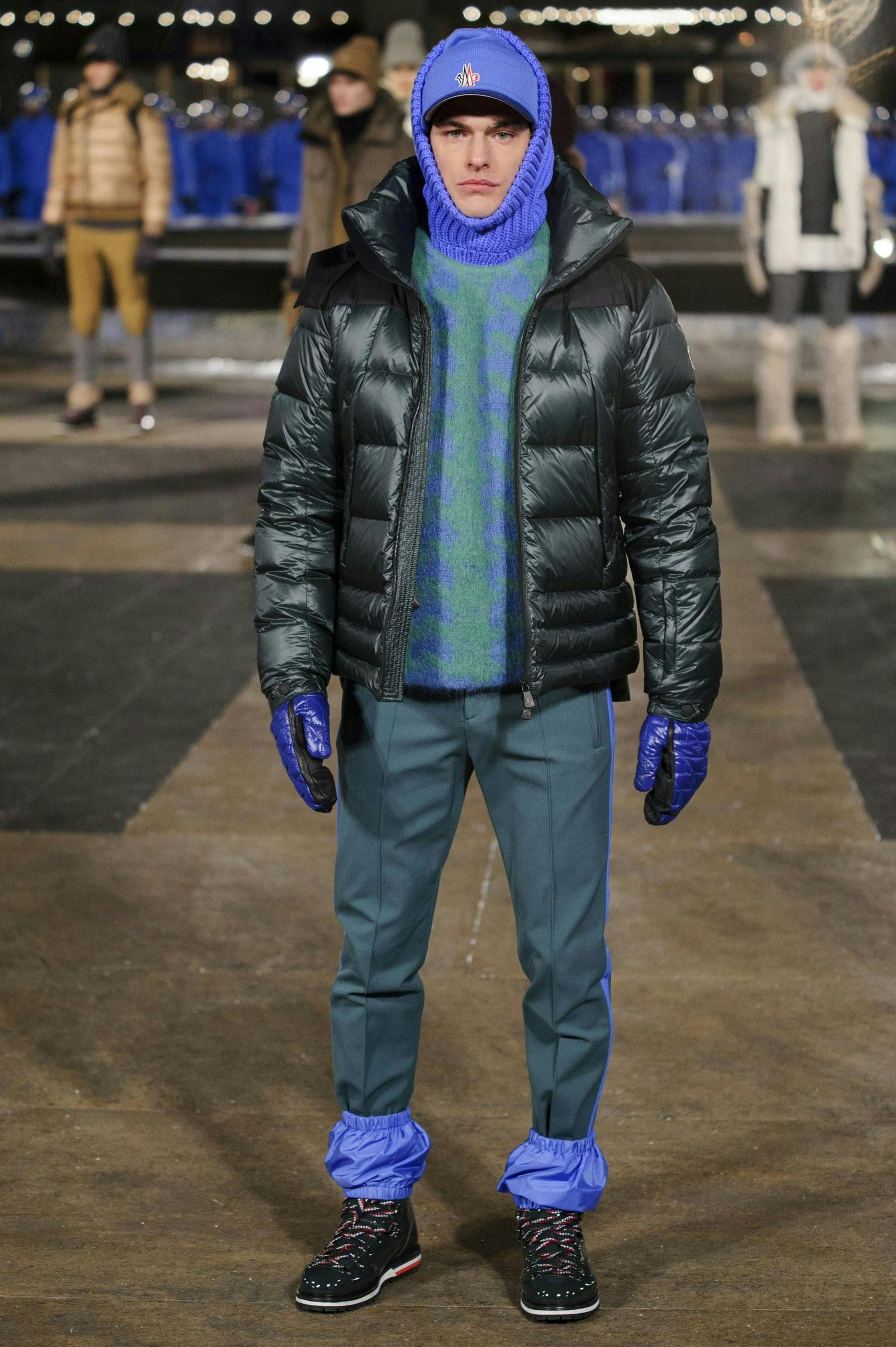 clothing apparel person human jacket coat shoe footwear pants