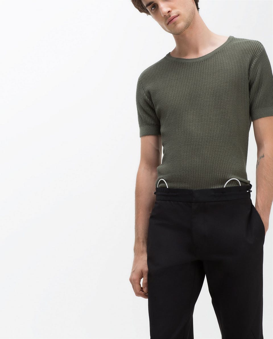 clothing apparel person human sleeve pants long sleeve