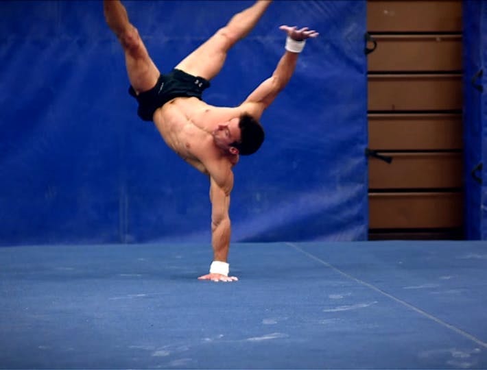 person human athlete sport sports acrobatic gymnastics gymnast