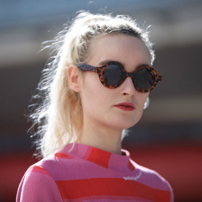 sunglasses accessories person blonde female teen kid girl glasses goggles