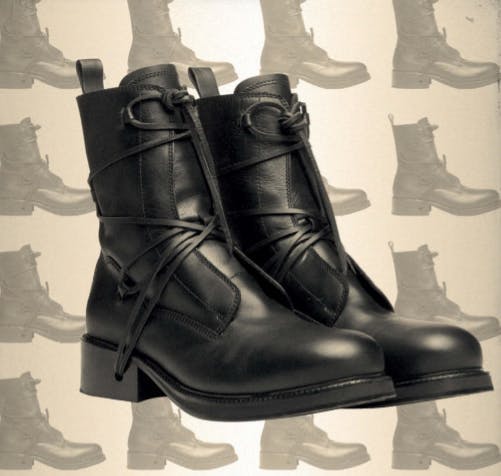 clothing apparel footwear boot person human
