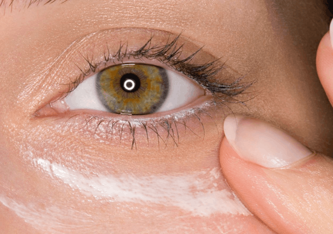 contact lens skin person human