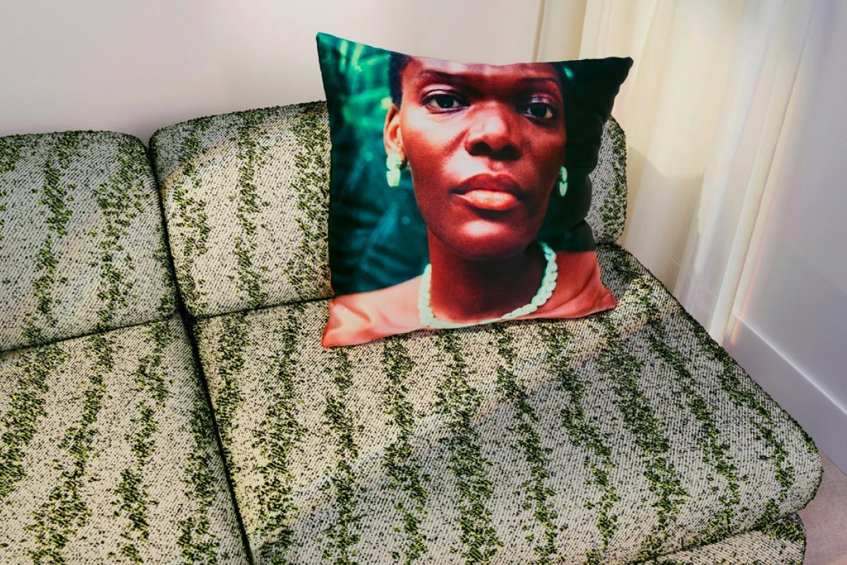 pillow cushion home decor couch furniture person human