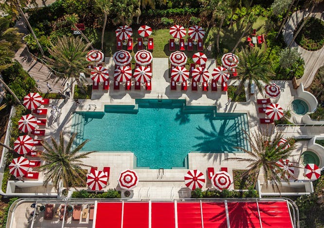 pool water swimming pool resort hotel building summer outdoors aerial view garden